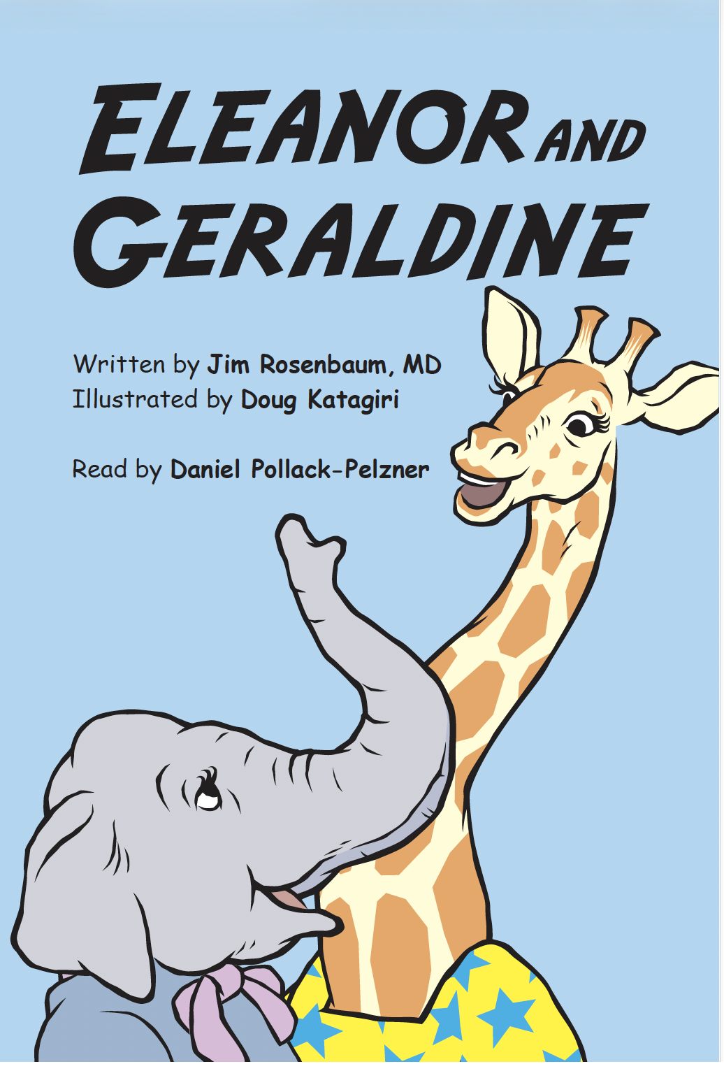 Audio edition cover of Eleanor and Geraldine, read by Daniel Pollack-Pelzner